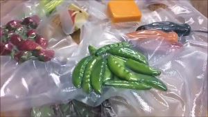 100Pcs Food Vacuum Sealer Bag Vacuum Pouch for Food Storage Meal Prep