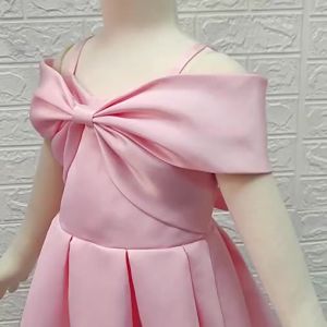 332Girls Dresses for Kids Party Birthday Girl Sleeveless Princess Dress