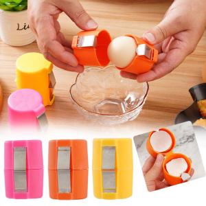 Creative Egg Separator Tool Plastic Non-Stick Hand Eggs Breaker Multifunctional Convenient Baking Cooking Aid Kitchen Gadget