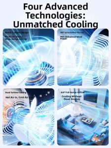 Portable Desktop Fan Mini Charging Office Fan Student Bedside Table Fan Quiet Design Compact Size for Dormitory And Office