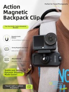 llano | Magnetic Backpack Clip for DJI Action Camera FPV Accessories