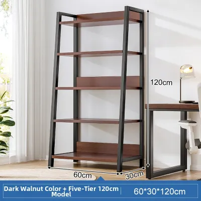 Ladder Bookshelf Storage Rack