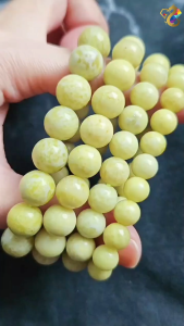 Premium Grade Natural Cauliflower Jade Bracelet