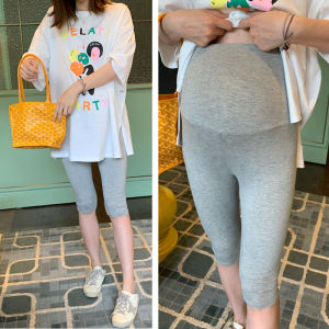 Pregnant Womens Leggings Summer Thin Outer Maternity Pants Spring and Summer Pants Cropped Pants Shorts Trendy Mom Maternity Clothing Summer Clothing