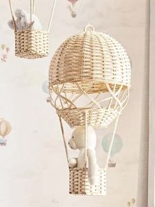 YYBAIO | Bamboo Woven Decorative Hot Air Balloon for Childroom
