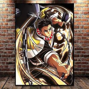 Kayou | Diamond Painting Japanese Anime Demon Slayer Diamond Mosaic Handmade Art Exquisite Creative Gift Home Decoration