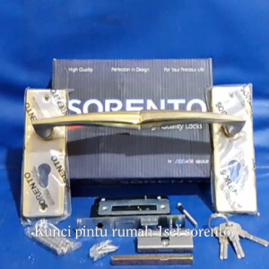 Kunci Pintu Rumah 1 Set Sorento By Bellucci Handle b+ Body + Silinder model Alya Etio Jeco