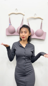 Sorex Maximizer Bra Tanpa Kawat Busa Tebal Push Up Kait 3 Cup B Seamless Strapless Bra BH AB 065