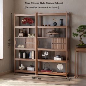 DONGMU | Solid Wood New Chinese Style Showcase