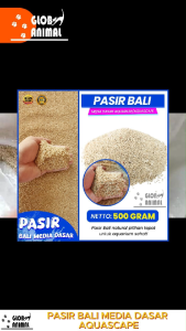 Pasir Bali Media Dasar Aquarium Aquascape 500 Gram