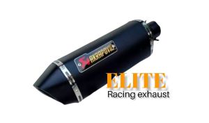 silincer selencer silinser selenser knalpot Akrapovic layang evo hitam inlet 50 mm