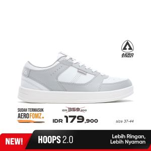 Aerostreet Hoops Low 2.0: Sepatu Casual & Sneakers Putih untuk Aktivitas Sehari-hari