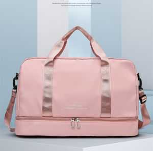 TINYAT Pink Stylish Travel Bag: A Versatile Shoulder Handbag for Men & Women