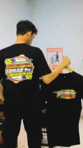 KAOS KARYAWAN TUHAN COTTON COMBED 24S (LEBIH TEBAL DARI 30S) ADEM NYAMAN DI PAKAI DAYA SERAP KERINGAT TINGGI