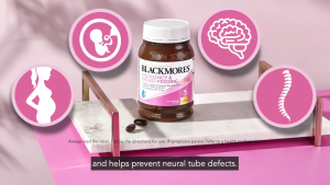 Blackmores Pregnancy & Breastfeeding Gold 180 Capsules development Valid until September 2027