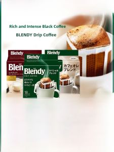 Agf Blendy Hand-Poured Filter Coffee Ear-Hanging No Sugar American Style Professional Japanese Roast Medium Brew Coffee Beans