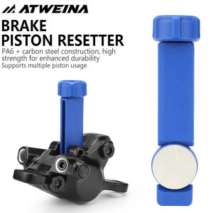 ATWEINA Bicycle Brake Steel Pad Spreader Tool 360° Rotatable Bike Oil Disc Piston Reset Hydraulic Brake Caliper Piston Extension