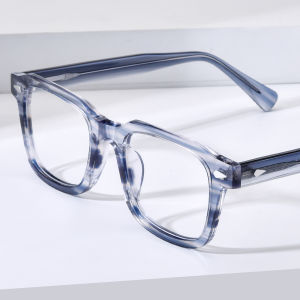 NIANZHEN Acetate Kính mắt khung MEN NEW thiết kế thương hiệu vuông kính nữ hoài cổ kính cổ điển Nhật bản kính 88011