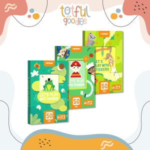 Mideer LETS PLAY WITH STICKERS Kids Educational Arts Crafts Development Gift Preschool Toy Set