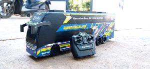 MAINAN ANAK REMOT CONTROL+LAMPU BUS SUDIRO DRAKA