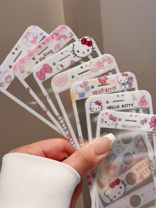 Cartoon Tempered Glass Film for Apple 4s/5 6sp 7/8 plus Cute Soft Edge Se Full Screen Color Film Mobile Phone Sticker Protection