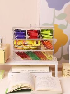 Tea Bag Storage Box Organizer Organiser Stackable Transparent Disposable Coffee Food Kitchen Freezer 茶包收纳盒多功能储物盒