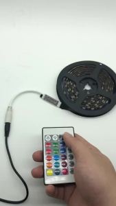 Led Strip Controller Infrared 24-key Remote Controller Rgb Light With Dimmer Led Light Control Dimmer〔YY32〕