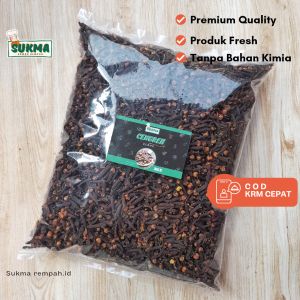 Cengkeh Kering Asli 1kg - Dry Cloves - Rempah Herbal Bumbu Dapur Masak Premium