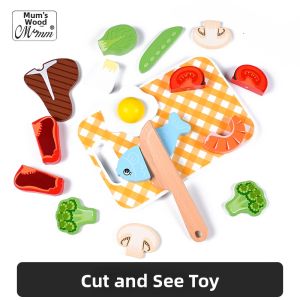 Wooden Childrens Kitchen Play Set