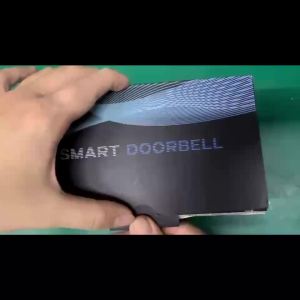 MeeGoo Tuya WiFi Video Doorbell Smart Home Doorbell Camera Wireless Visual Intercom Doorbell Two-Way Audio