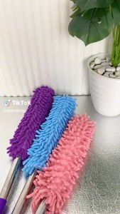 Kemoceng Microfiber Cendol Pembersih Debu Panjang Adjustable 100cm