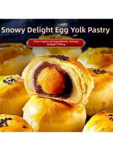 Egg Yolk Pastry Salty Egg Yolk Flavor