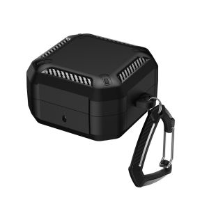 Earbuds Case For Samsung Galaxy Buds 4 / Buds 4 Pro Earphone Protection Cover With Magnetic Closure Safety Buckle Keychain Coque