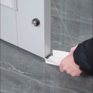 Thanh chặn gió khe cửa chống ồn thế hệ mới NANORON Nẹp ZICZAC chống côn trùng chống thoát hơi gió điều hòa chống bụi bảo vệ cửa.