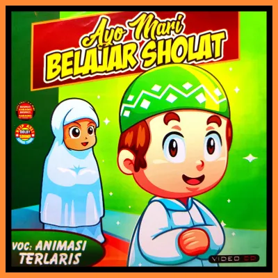 Kaset VCD Video Edukasi Anak Islami Belajar Sholat Pilihan Terbaik