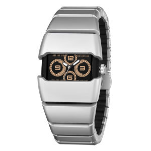 Sanda | OFNS Luxury Retro Quartz Wristwatch Waterproof Luminous Dial Robust Stainless Steel Strap Male Timepiece Relogios Masculino