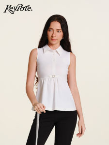keypotegolf | Cooling A-line Sleeveless Polo Shirt