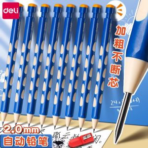 Deli Propelling Pencil Correct Grip Position Hole Lead 2.0 Bold Refill Kindergarten Only for Beginners Pencil