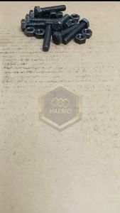 BAUT MUR BAJA KUNCI 13 M8X40 PANJANG 4CM HTB GRADE 8.8 M8 X 40 FULL DRAT 4 CM PITCH 1.25 HITAM 12X40 12 X 40 40MM 40 MM DIAMETER DRAT 12MM BAUD 12 SEKRUP SKRUP