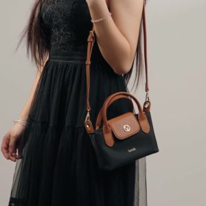 LAVISH - Ophelia Noir Tas Selempang Wanita Elegant Tas Mini Tote Fashion Wanita | Sholder Bag Women