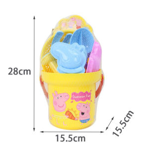 Peppa Pig Model George Childrens Action Beach Sand Tools Bath Toys Baby Beach Bathroom Sand Digging Set Toys For Birthday Gifts