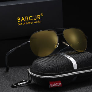 BARCUR Fashionable Vacation Style Sunglasses With Oval Frames And Tac Lenses Versatile And A Great Gift Item