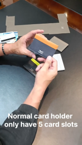 ACE SPADE The single pattern card holder