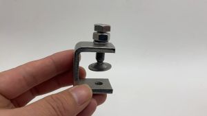 2 pcs Stainless Steel C-Clamp 30mm Opening Heavy Duty Tiger Clamp for WoodWorking Welding Building Household