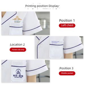 ชุดคลินิกผิวหนังสไตล์เกาหลีแขนสั้นแขนยาวลายปักฤดูร้อนสำหรับผู้หญิง ชุดคลินิกผิวหนัง ชุดคลินิกผู้หญิง ชุดคลินิกผู้หญิง