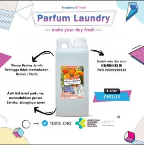 LazMall Parfume Laundry RainSnow Wangi Tahan Lama Kemasan 1 Liter Pengharum Pakaian Murah