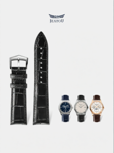 JEAYOU | Genuine Classic Alligator Leather Strap