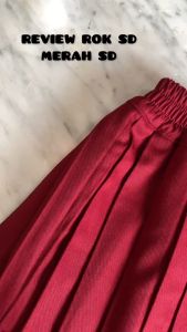 ROK PANJANG Sekolah SD Rempel Seragam Sekolah SD MI MERAH PUTIH HITAM COKLAT HIJAU