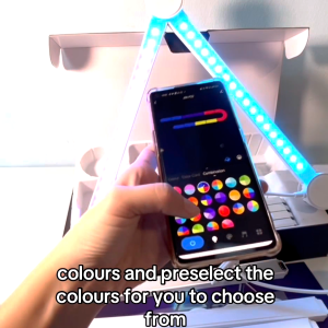 Neon Box Smart RGB LED Modular Wall Light Lines WiFi APP Control Dimmable Music Sync Light Bars Kit