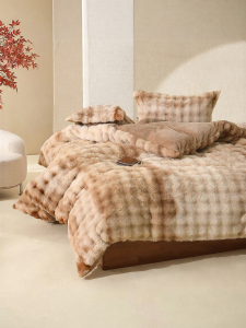 Mercury | Anti-static Imitation Velvet Bedding Set Four Pieces